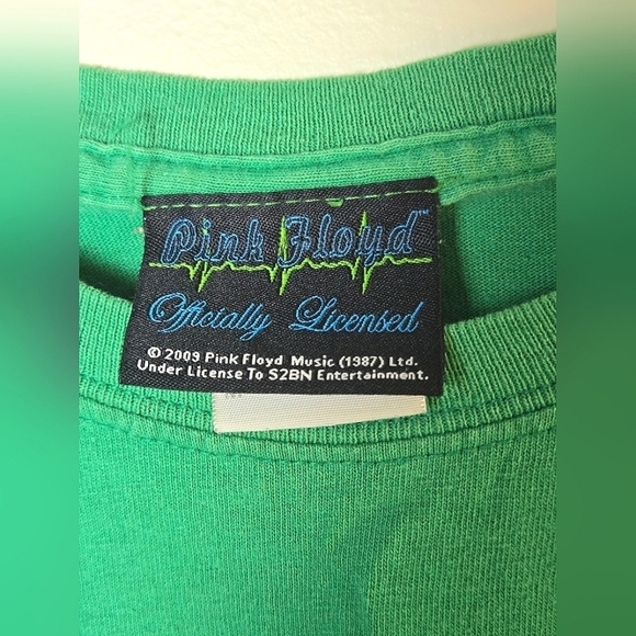 Y2K 2009 Pink Floyd Officially Lisensed Dark Side Of The Moon Tour Shirt, Sz Md - Picture 4 of 5